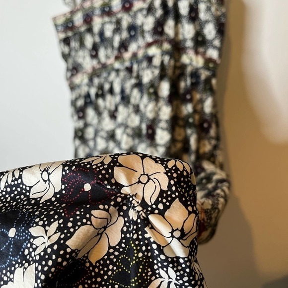 Warm big love rainbow floral square neck boho maxi dress - Picture 10 of 10